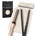 Large Vanity Mat, Heat Resistant Mat for Hair Tools, Vanity Décor, Ivory