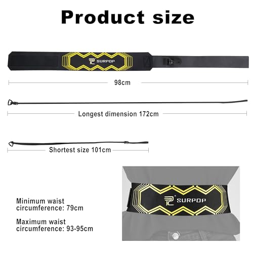 Soccer/Volleyball/Rugby Trainer, Football Kick Throw Solo Practice Training Aid Control Skills Adjustable Waist Belt for Kids Adults - view 5