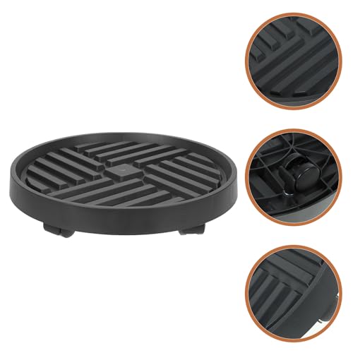 Plastic Plant Pot Saucers with Hidden Wheels, Movable Planter Holder - view 7
