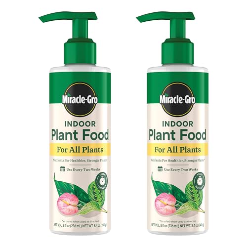 Indoor Plant Food for All Plants, 8 fl. oz. (2-Pack)