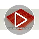 Ernst MFG 10 Compartment Drawer Organizer: Heavy Duty Stackable Tray for Automotive Tool Organization -Low Profile Toolbox - Nuts and Bolts, Tools, Parts, Easy to Clean - Black - Made in the USA - view 7