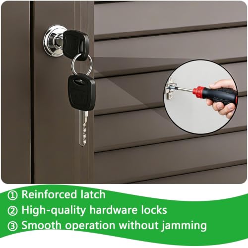 Outdoor Storage Cabinet, Weather‑Resistant - view 2