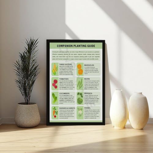 Companion Planting Guide Poster Plantings Types (2) - view 6