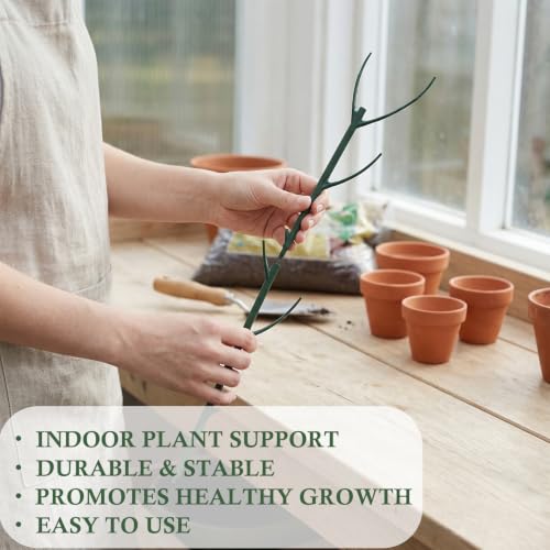 5 Pack Plant Stakes for Indoor Plants, Stackable Tomato Support - view 6