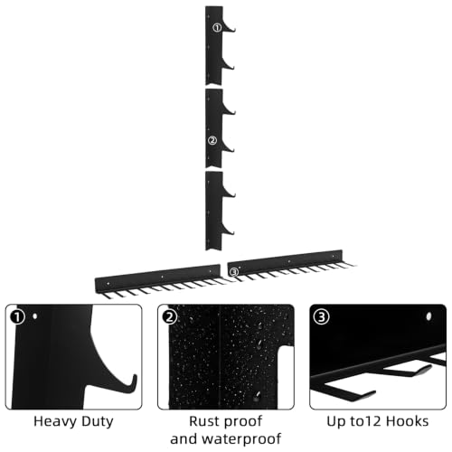 LAT Pull Down Bar Storage Rack Wall Mount - view 3