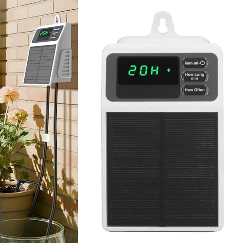 Solar Drip Irrigation Sys for Balcony Patios,14.96in,Prevents - view 2