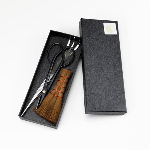 Japanese Bonsai Garden Tool Starter Kit, Satsuki Scissors