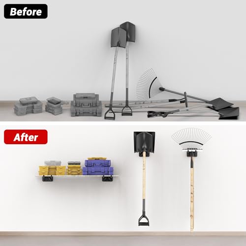 Garage Storage Hooks, Heavy Duty Steel Tool Organizer - view 5