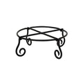 Piazza Flower Pot Plant Stand, Small,Black