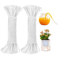 60 feet 1/6 inch Wicking Rope for Plants, Self Watering Wick Cord for Vacation, Plant Water Wicks for Self-Watering Planter Pot DIY Automatic Watering Device System