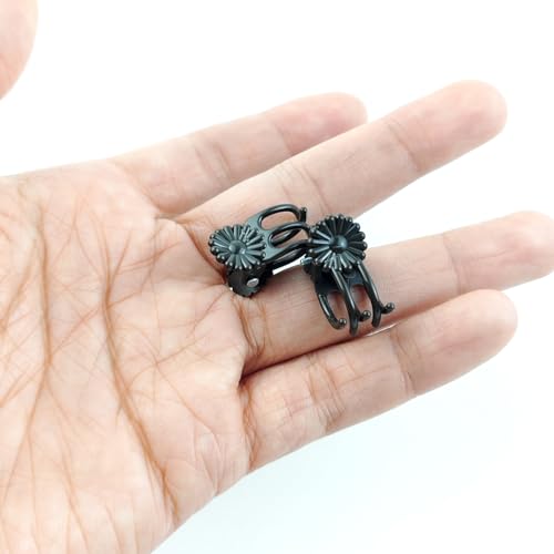 400PCS Plant Clips, Orchid Clips Plant Orchid Support Clips Flower and Vine Clips for Supporting Stems Vines Grow Upright Dark Brown - view 4