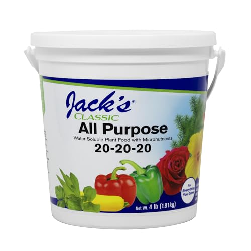 20-20-20 All Purpose Water-Soluble Fertilizer, 4lb