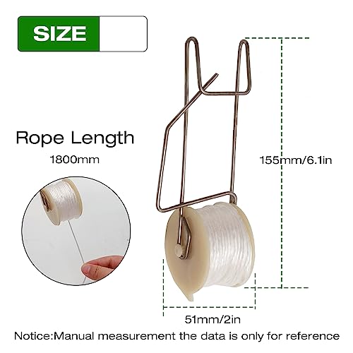 20pcs Plant Climbing Hooks Tomato Roller Hooks, Tomato Support Hooks Garden Hooks for Tomato Vine Flower Plant Twine Crop - view 4