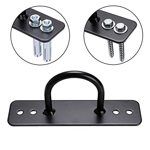 Battle Rope Wall/Ceiling Mount Anchor Bracket for Suspension Straps - view 4