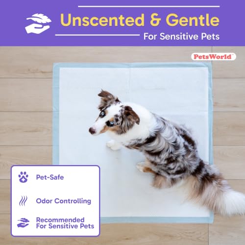 Giant Dog Potty Pads, Odor-Eliminating, 36" x 36", Ultra Absorbent 5-Layer Leak-Proof Training Pads for Dogs & Cats (36x36, 400 Count) - view 2