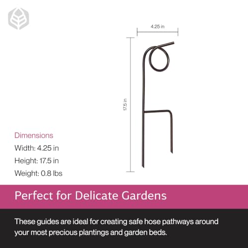Plant-Saving Hose Guide, 17.5 Inch Garden Stake - view 6