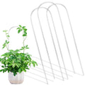 3PCS U-Shaped Clear Acrylic Trellis, 13.7X4'' Plant Trellis