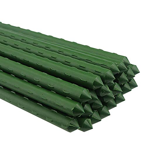 25 PCS 48" Plant Stakes Garden Tomato Sticks for Outdoor Plants