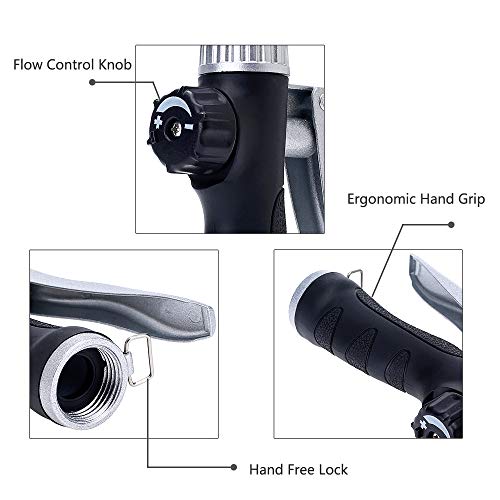 Watering Wand, 24 Inches Sprayer Wand with Superior Stainless Head, Perfect for Hanging Baskets, Plants, Flowers, Shrubs, Garden and Lawn, Purple - view 6