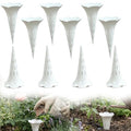 3-in-1 Deep Root Watering Spikes,Plant Aerator & Fertilizer Funnel(10 Pack)