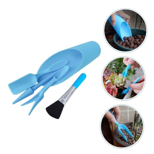 Succulent Plantingel Set Gardening Tools Kit, Blue Plastic Accessories - view 7