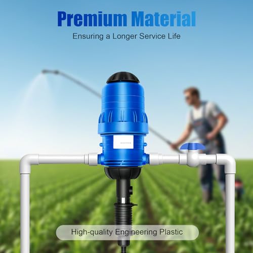 Automatic Fertilizer Injector Dispenser Dosing Pump, Water Powered Drip Feeder Drip Irrigation Injector with One Tube, Adjustable Liquid Doser Dispenser for Garden, Greenhouse, Agriculture - view 5