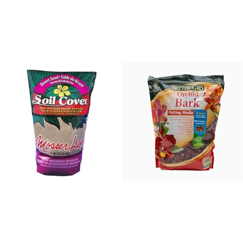 ML1113 Desert Sand 7 lb. & Better-Gro Orchid Bark - Premium Grade Orchid Potting Medium for Potting, Repotting