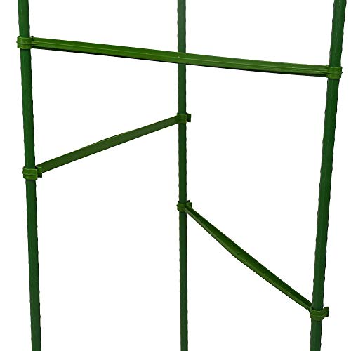24Pcs Tomato Cage Stake Arms, Trellis Connectors for 16mm Plant Stakes - view 3