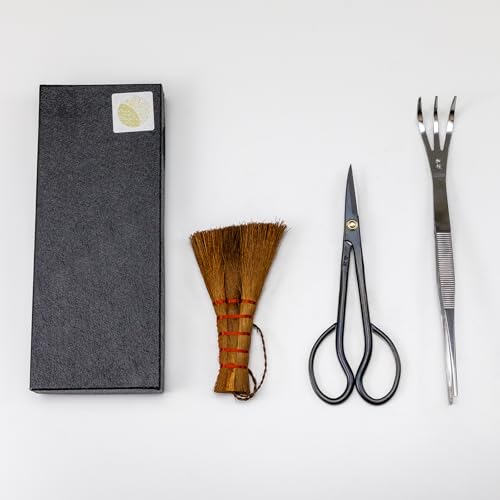 Japanese Bonsai Garden Tool Starter Kit, Satsuki Scissors - view 2