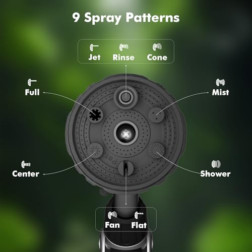 2-in-1 Watering Wand, Heavy Duty Metal Garden Hose Wand for Outdoor - view 3