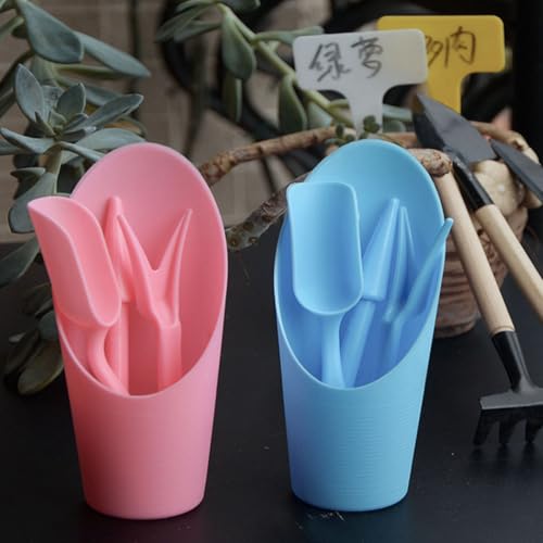 Pink Succulent Transplanting Shovel Tool Set for Planters and Soil - view 6