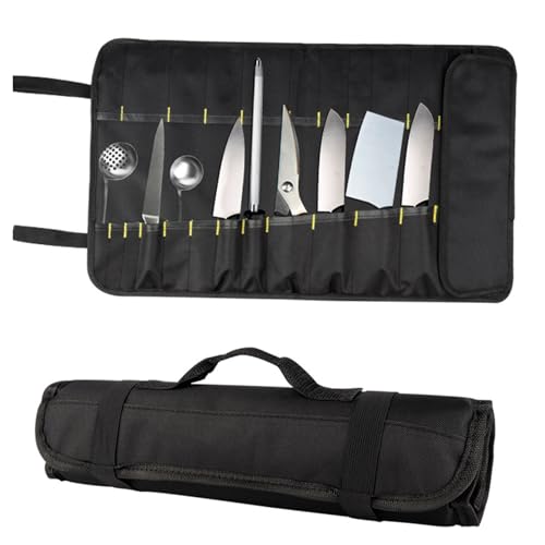 Chef Tool Roll Bag Oxford Cloth Portable for Culinary Traveling - view 7