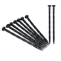 8 Inch Plastic Landscape Anchoring Garden Spikes 25 Pcs