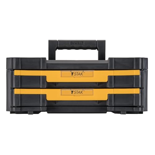 TSTAK Tool Storage Organizer with Double Drawers, Holds Up to 16.5 lbs. (DWST17804) - view 2