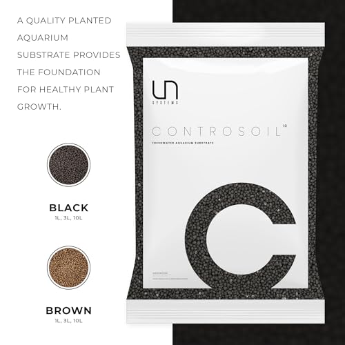 Controsoil - Freshwater Aqua Soil Substrate for Fish, Shrimp, Live Plant Propagation and Aquascaping - 6.8pH Low Ammonia, Volcanic Ash - Black, Fine (3 Liter) - view 2