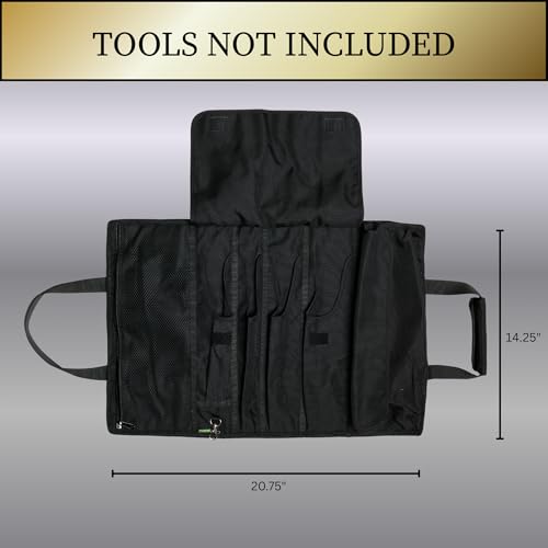 OGRE Roll-Up Garden Tool Bag Only, Heavy-Duty Organizer with 6 Pockets - view 2