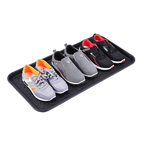 Multi-Purpose Boot Tray Mat,Shoe Tray Mat,Dog Feeding Tray,Waterproof Trays for Indoor and Outdoor Floor Protection,30" x 15"/2 Pack - view 6