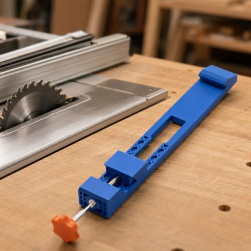 Adjustable Circular Saw Guide Rail Clamp, Positioning Fixture - view 3