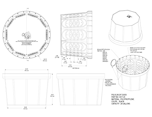24" Rhino Heavy Duty Catch Basin Kit - view 2