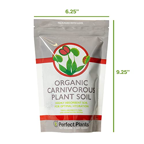 Carnivorous Plant Soil, 1 qt, Venus Fly Trap Potting Mix - view 2