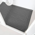 Waterproof Undersink Mat (Grey 40" 1/4 x 22 1/4) Cabinet Base Liner for Kitchen & Laundry Cabinets Catches Leaks Prevents Damage Flexible Sink Driptray