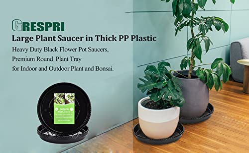 14" Black Plant Saucers for 5-Gallon Plant Bags, 5-Pack. - view 4