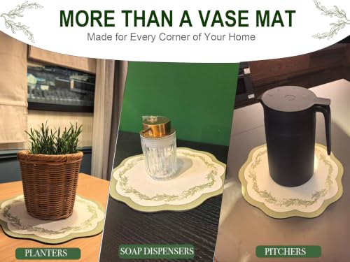 2-Pack 12" Absorbent Plant Mats for Indoor Plants, Vases & Planters - view 6