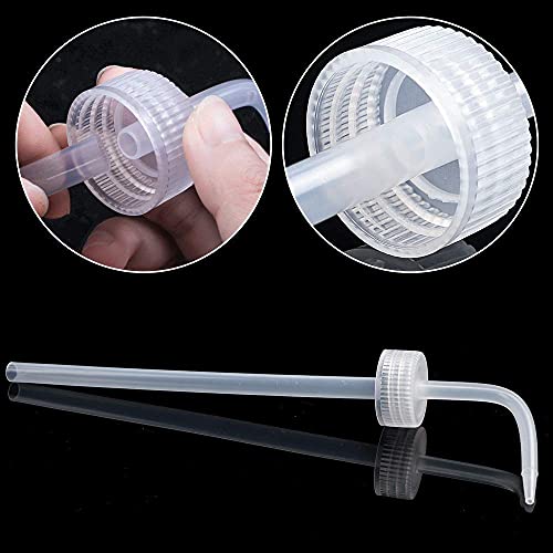 Wash Bottle 250ml 3Pcs – Plastic Squeeze with Cap & Funnel - view 3