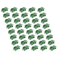 40pcs Plant Trellis Connector Clip for 11mm Poles Green Plastic