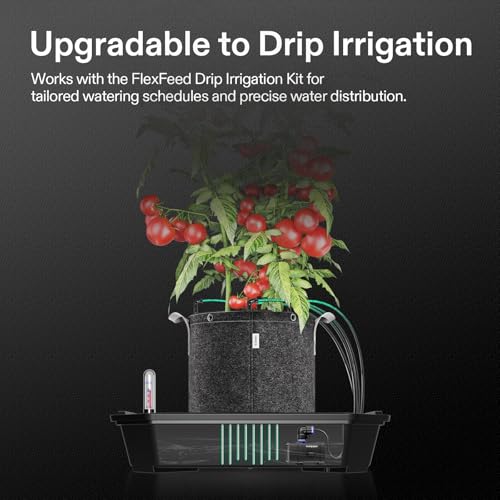 8-Pack FlexFeed Self-Watering Pots, Auto Irrigation Fabric Pot Base with Water Meter & Maintenance Window, for Use Indoors/Outdoors in Grow Tents, Greenhouses, Gardens - view 7
