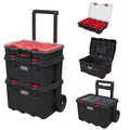 Stack N Rolling Tool Box Modular Storage System 3 Piece