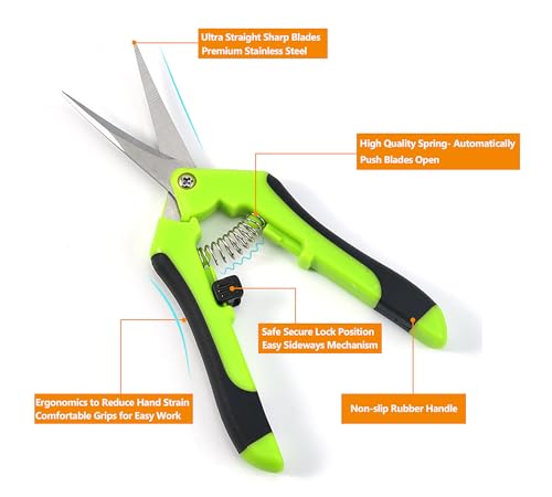 Plant Repotting Mat, 5Pcs Succulent Tools Mini Garden Small Gardening Tools Indoor, Pruning Shear Gardening Scissor, Hand kit for Bonsai, Cactus, Fairy, Houseplant Transplanting, Seedling - view 3