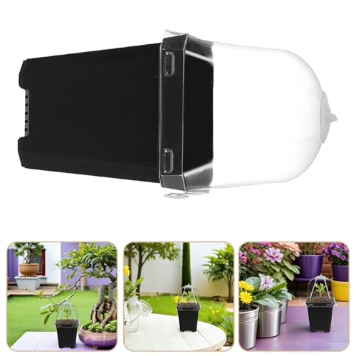 12 Sets Black Plastic Nursery Pots for Plant Propagation - view 6