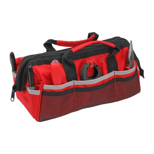 Tool Bag - 12 Inch Multi Compartment Oxford Fabric Organizer, Carry Case